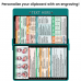 WhiteCoat Clipboard® - Teal OB Ultrasonography Edition